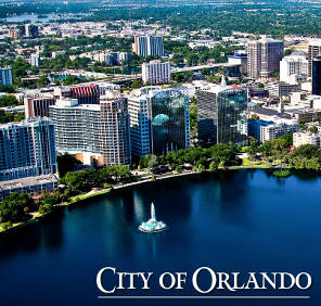 Downtown Orlando car rental, USA