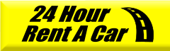 24 Hour car rental at Los Angeles, USA