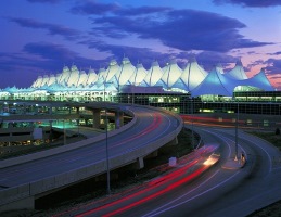Car rental at Denver Airport, USA